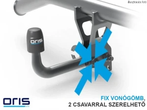 Vonóhorog BMW X1 2015.10-2022.06 (F48) 2 csavarral rögzített, Oris, (042-681)